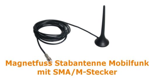 Magnetfuss-Stabantenne-Mobilfunk-SMA